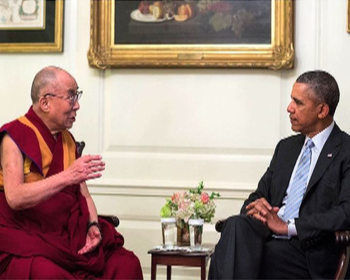 
奧巴馬籲達賴與北京對話化分歧