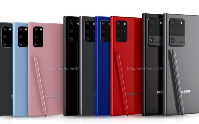 SAMSUNG Galaxy Note 20系列或提早至7月發布，將搭載屏下鏡頭技術