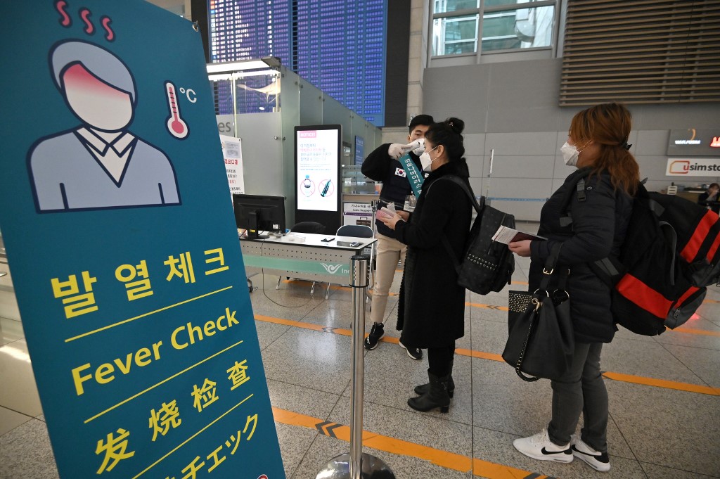 美國入境南韓人士須自我隔離兩周