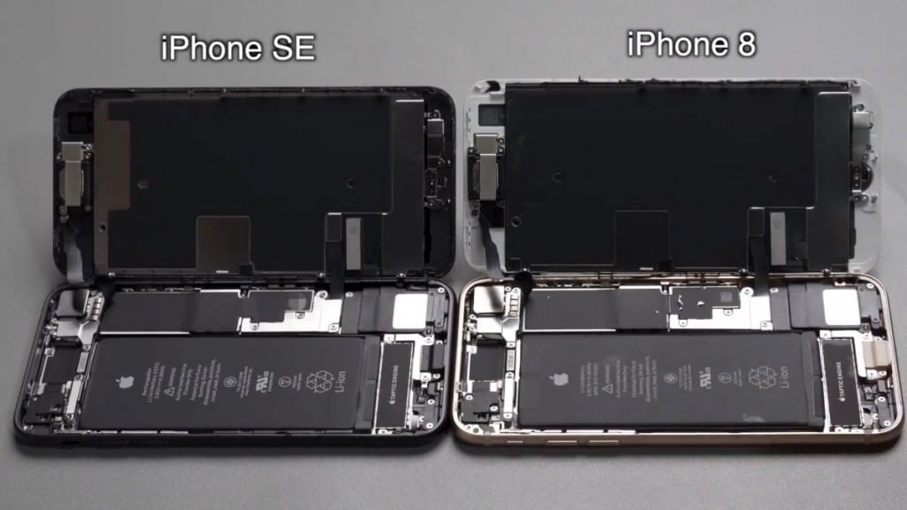 iPhone SE 2020拆解：究竟與iPhone 8有幾相似？