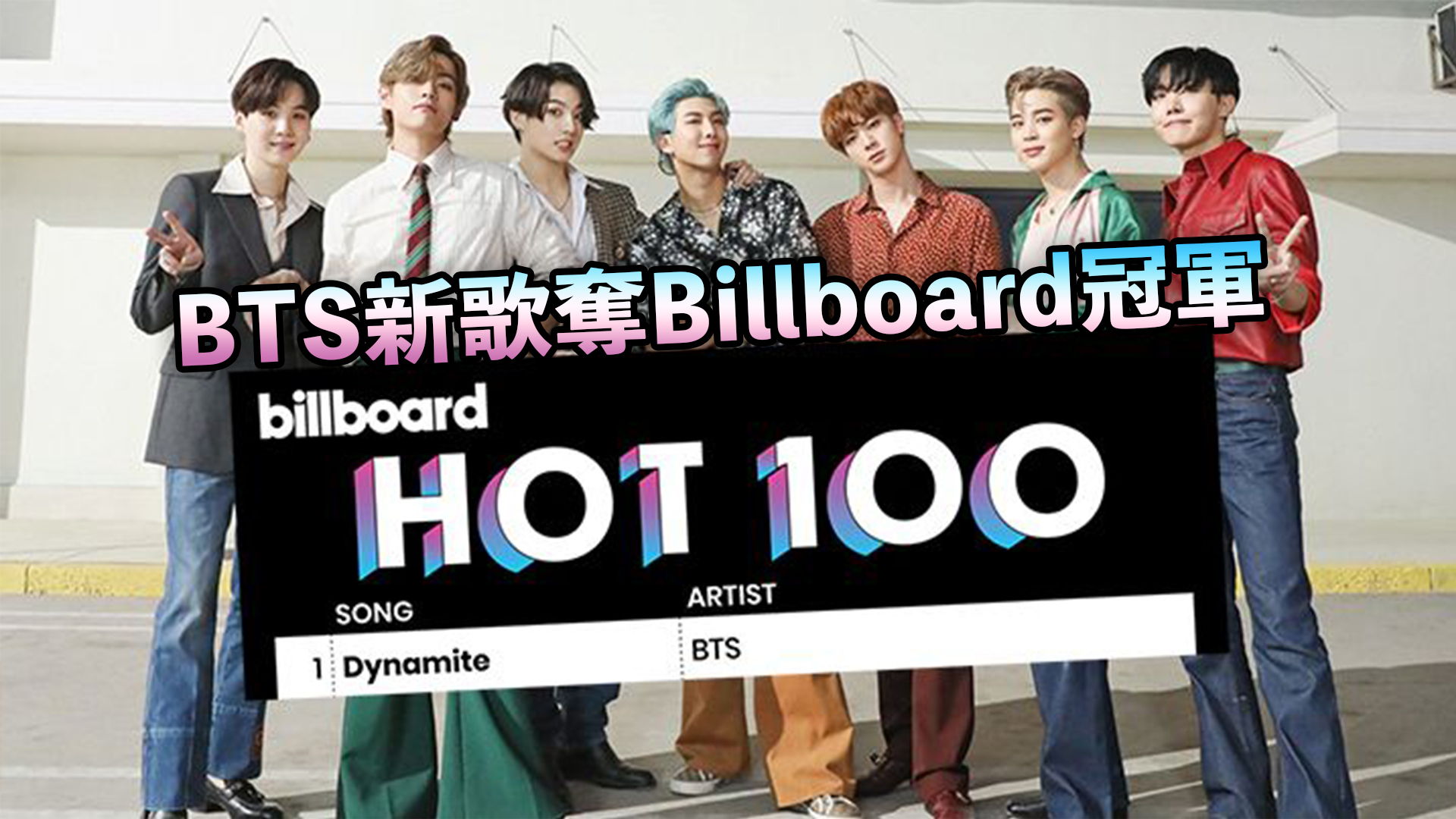  BTS新歌撼贏《江南Style》奪Billboard冠軍 總統發文祝賀