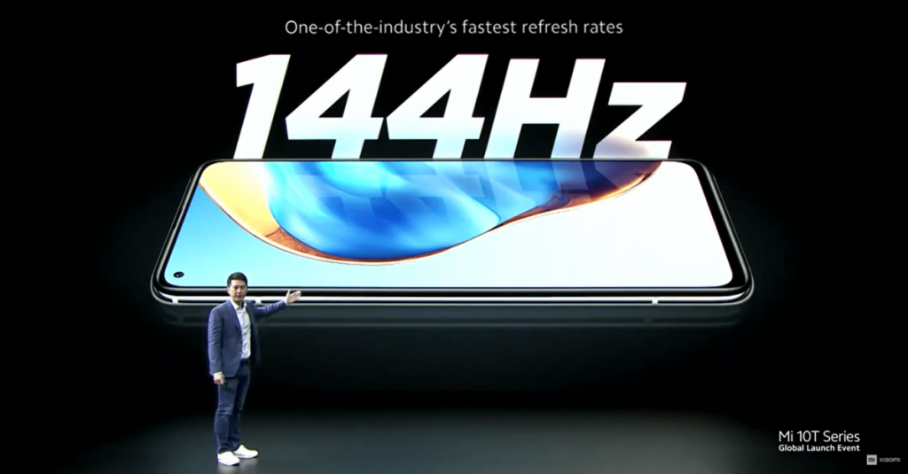 144Hz刷新率屏幕，小米10T系列發佈！
