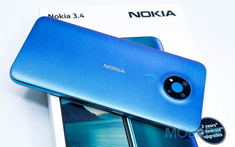 入門開孔屏、配件豐富，港版Nokia 3.4開箱、試效能