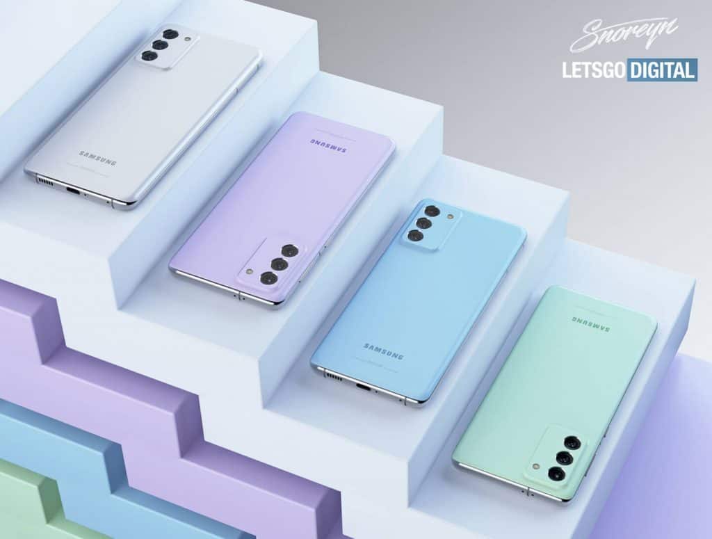 將有四款色系，SAMSUNG Galaxy S21 FE 曝光！