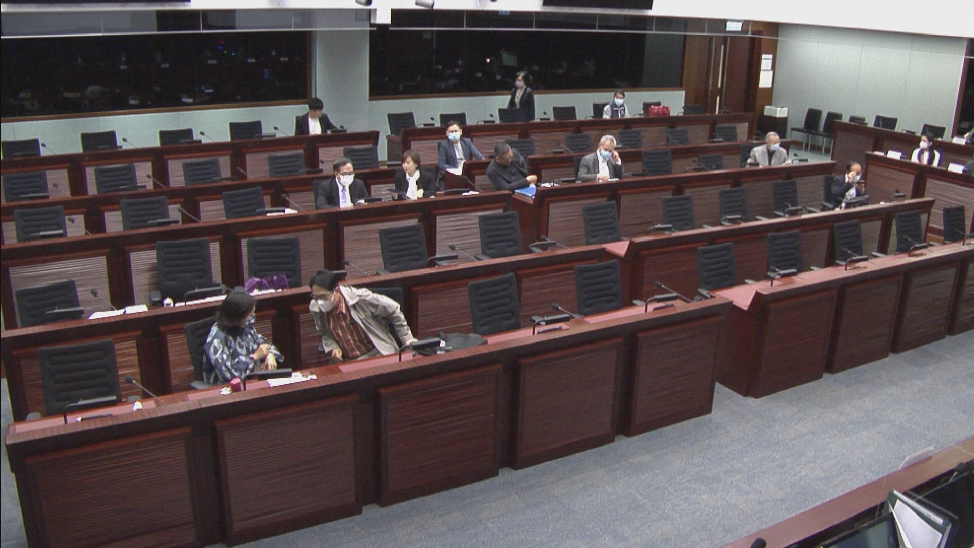 立法會法案委員會完成逐條審議修改選舉制度法案