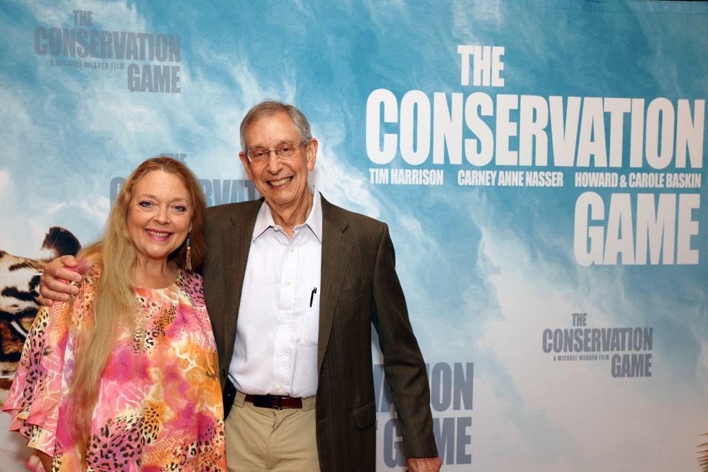 Carole Baskin與現任老公Howard Baskin（Photo／AFP）