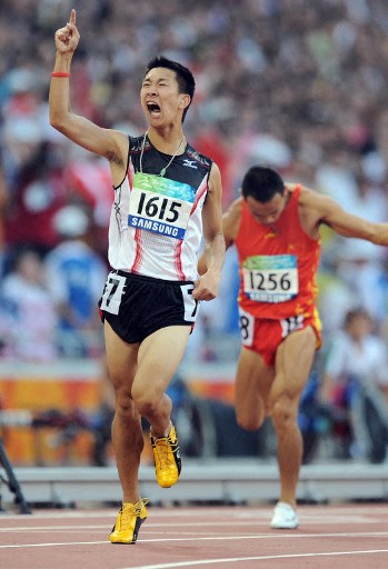 蘇樺偉於北京奧運T26男子200米項目，破世績奪金（Photo / AFP）