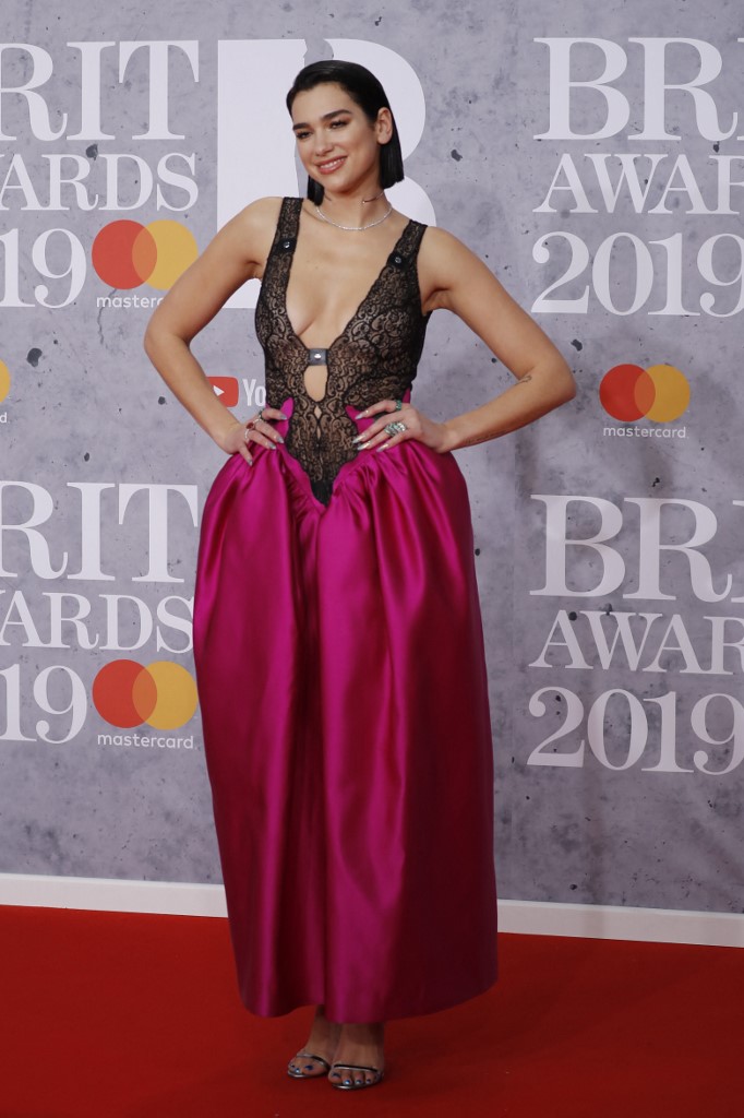 Dua Lipa奪得2021年度英國女歌手獎（Photo／AFP）
