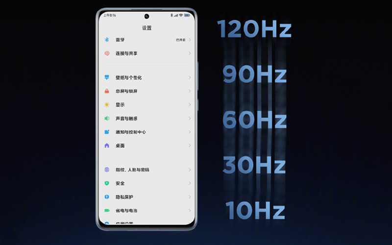 動態更新率媲美 iPhone 13 Pro，小米再曝 Xiaomi 12 Pro 螢幕詳情