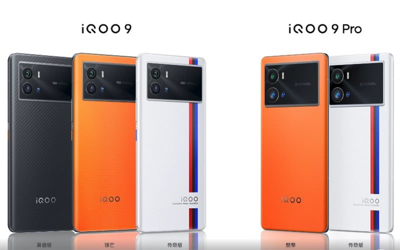 全系配備 Snapdragon 8，iQOO 9／iQOO 9 Pro 正式登場