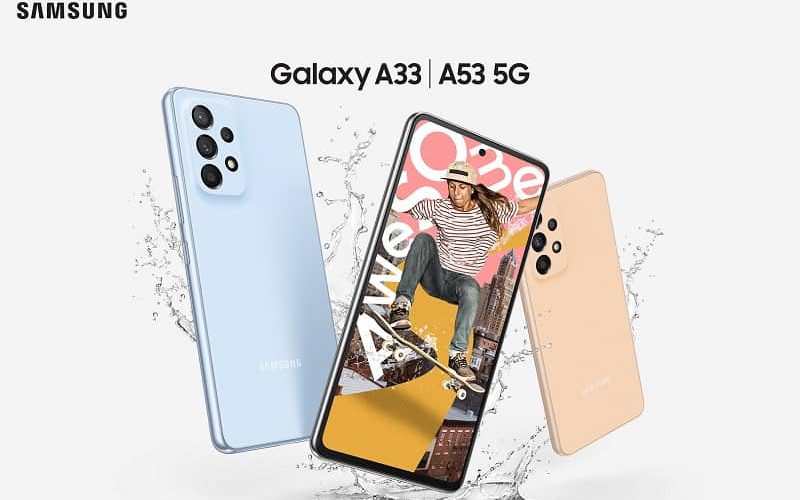 SAMSUNG Galaxy A33 A53 5G，最快4月1日上市！