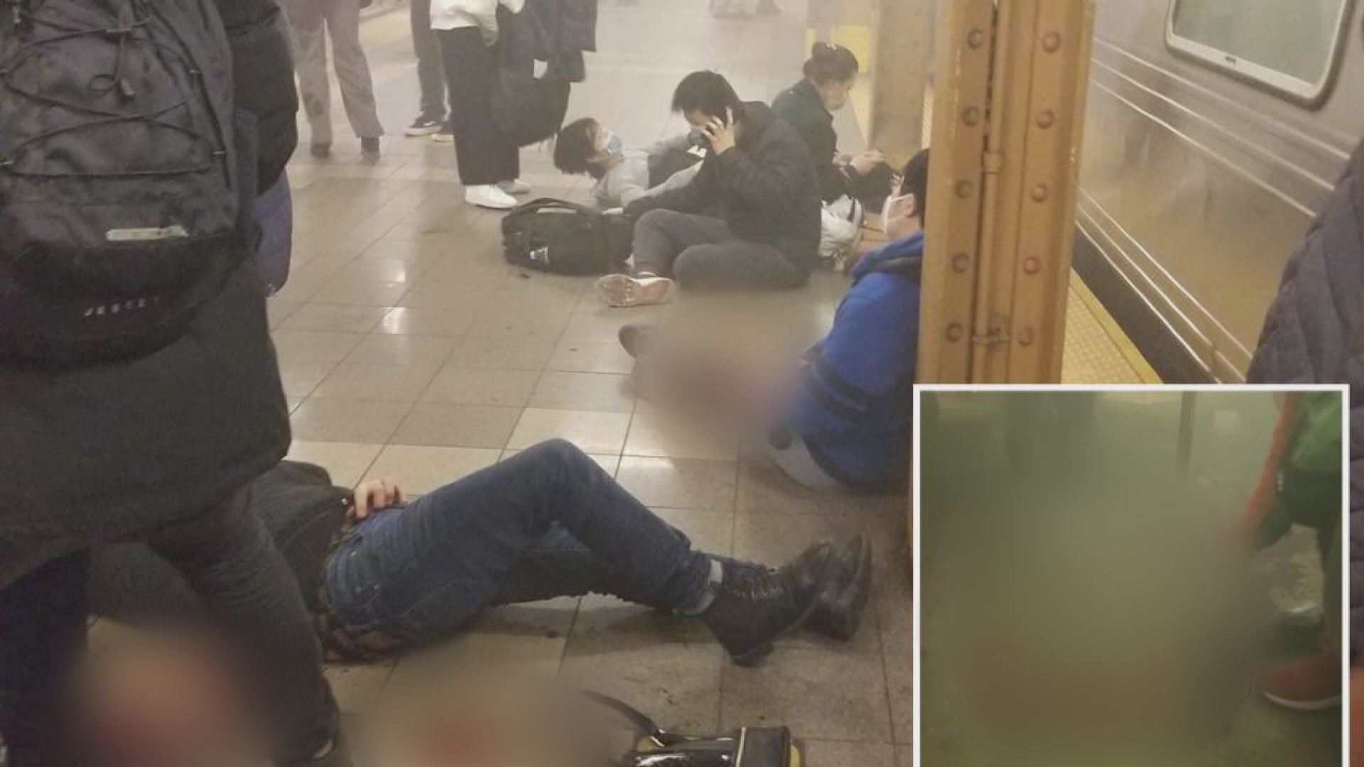 紐約市地鐵站槍擊案　十多人受傷