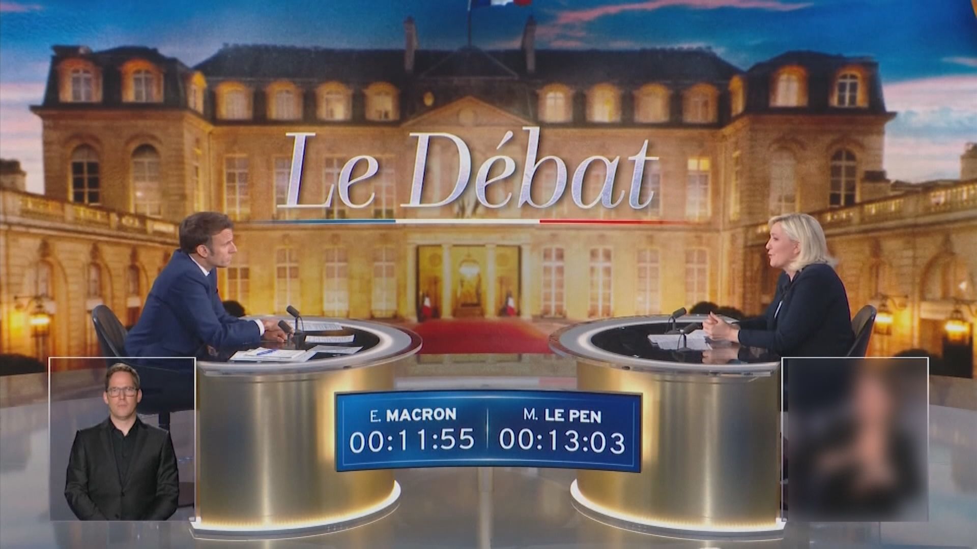 法國總統選舉辯論聚焦經濟民生與俄烏戰事