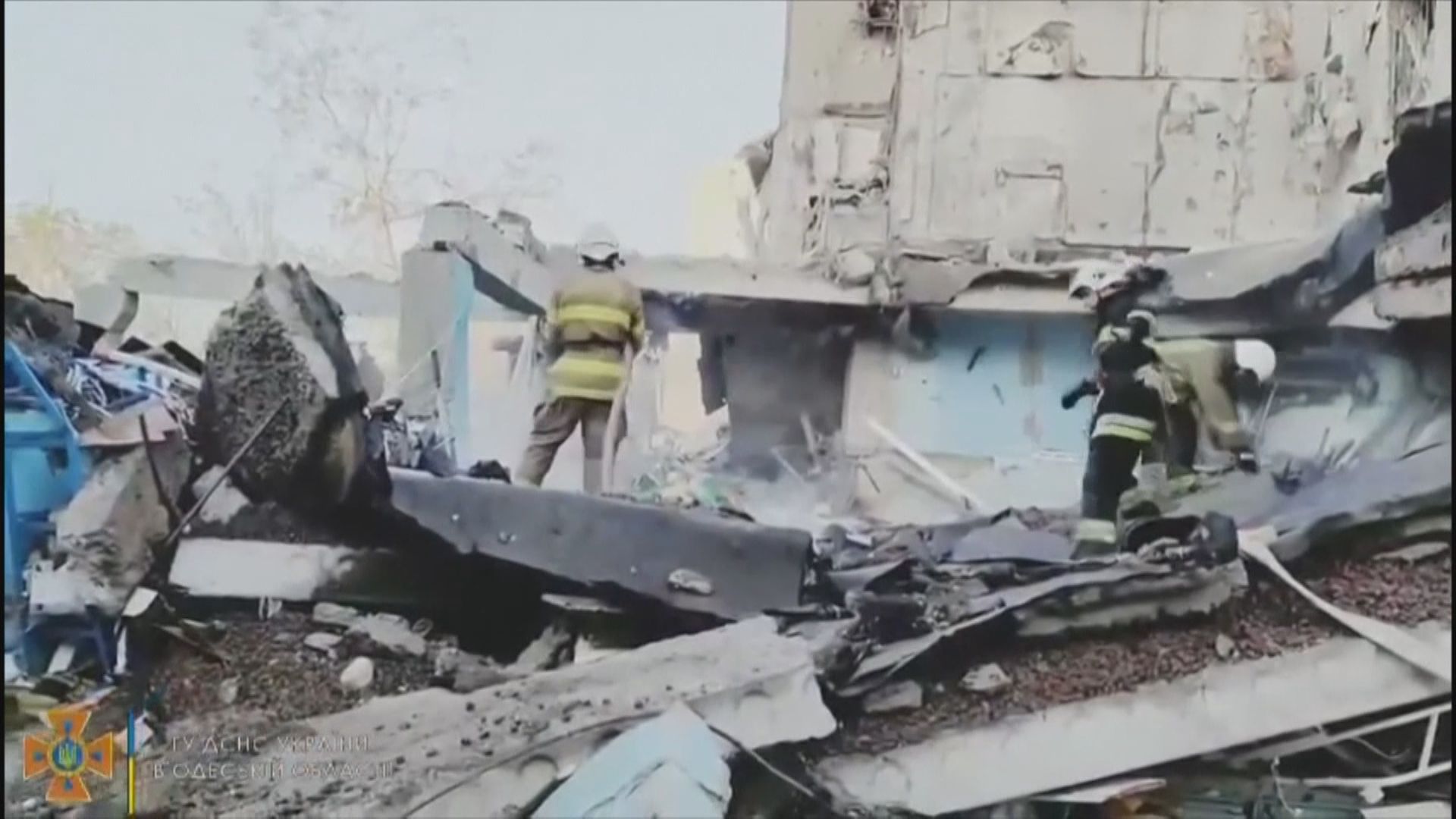 俄羅斯發射導彈擊中敖德薩民居　最少18人死亡