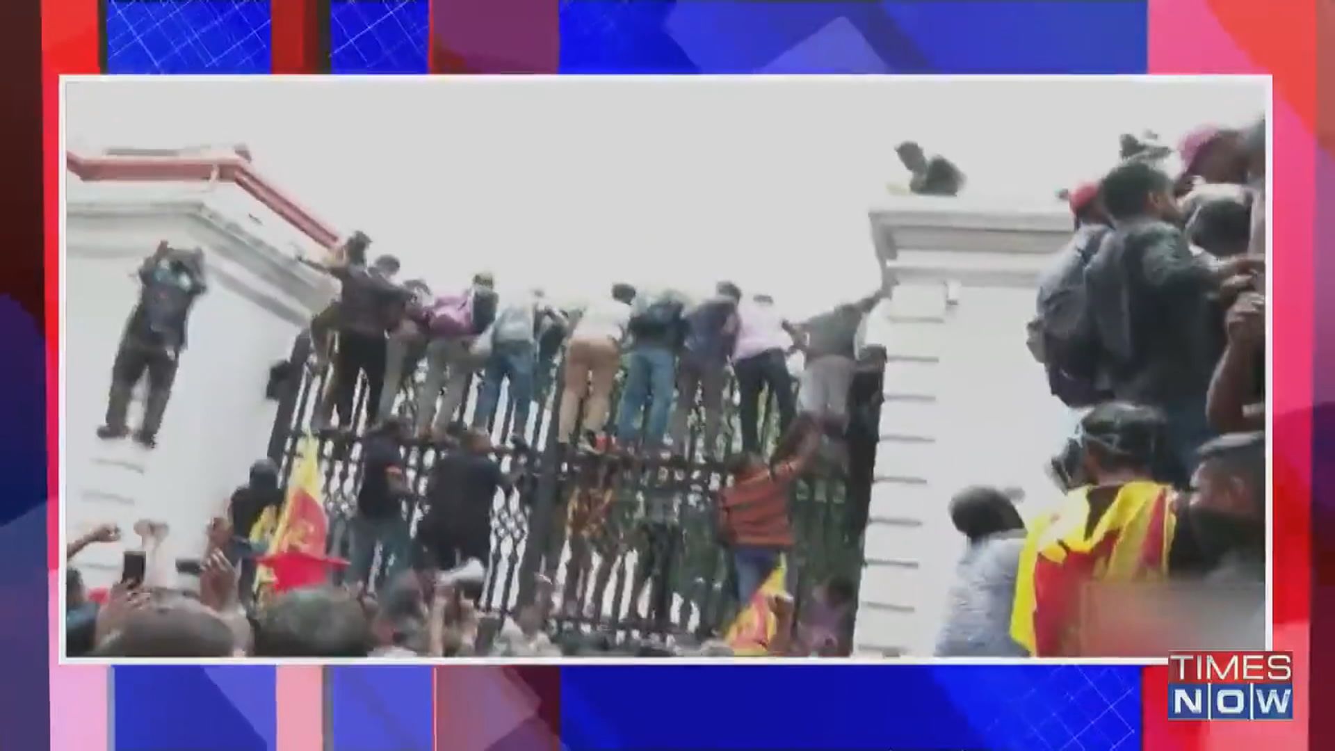 斯里蘭卡示威者衝入總統府　要求總統戈塔巴雅下台