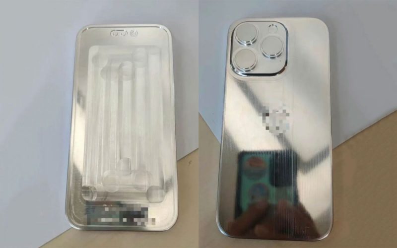 看清「藥丸」開孔屏結構！iPhone 14 Pro Max 機模照疑流出