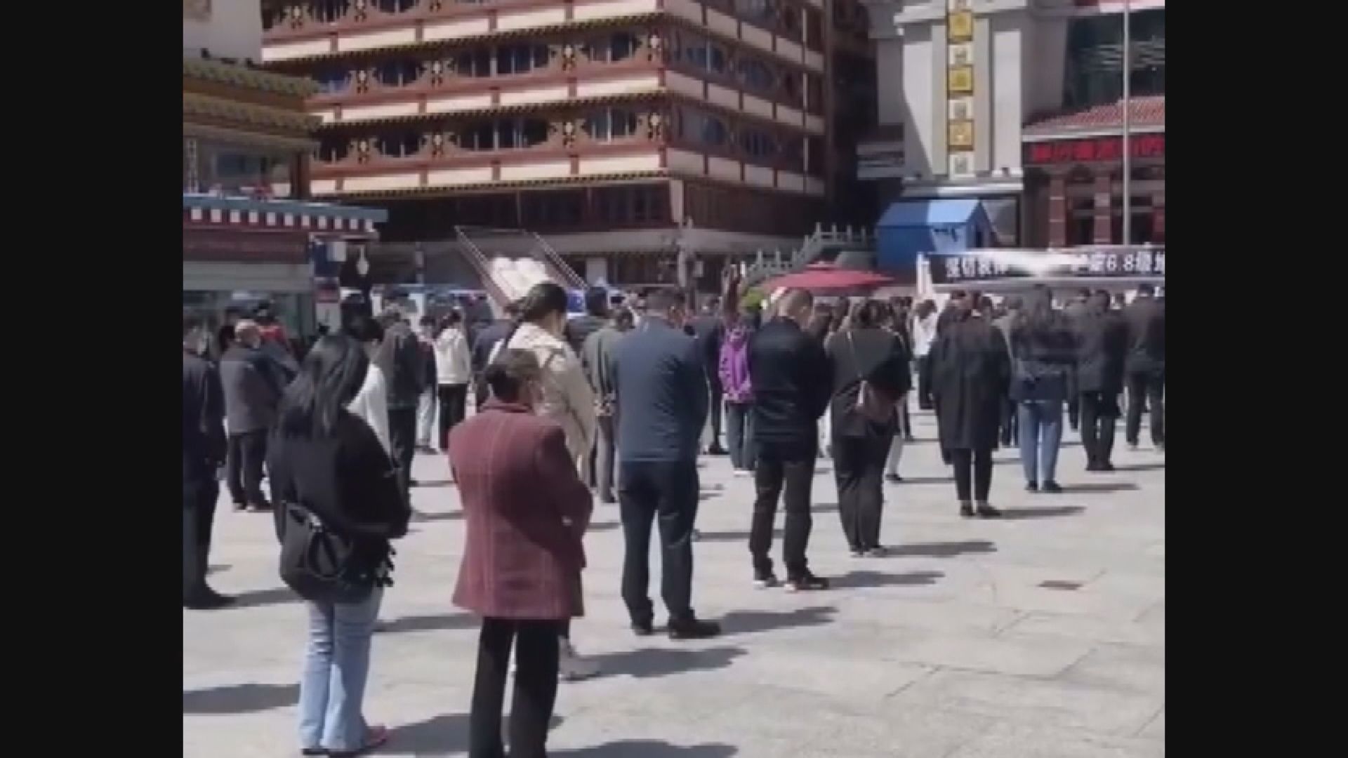 四川瀘定縣6.8級地震「頭七」　災區舉行哀悼儀式