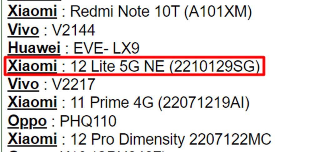 海外版Xiaomi 12 Lite 5G NE 忽然現身！疑似國行Civi 2 衍生機型| Now 新聞