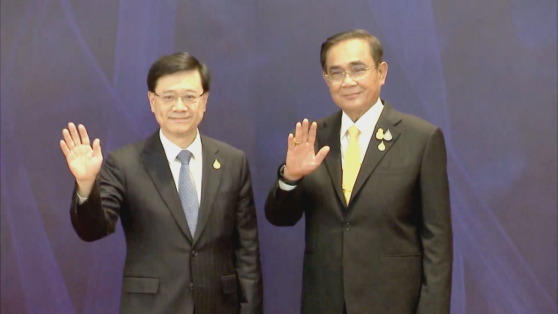 李家超赴APEC會場出席領導人非正式會議