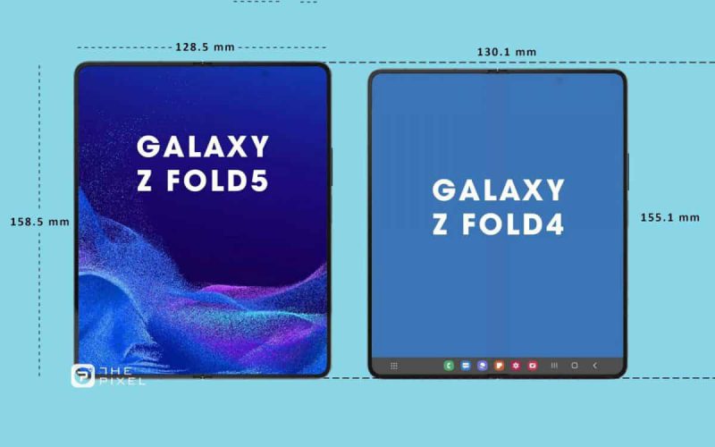 變完矮又變番高 ? Galaxy Z Fold5 機身尺寸參數首曝