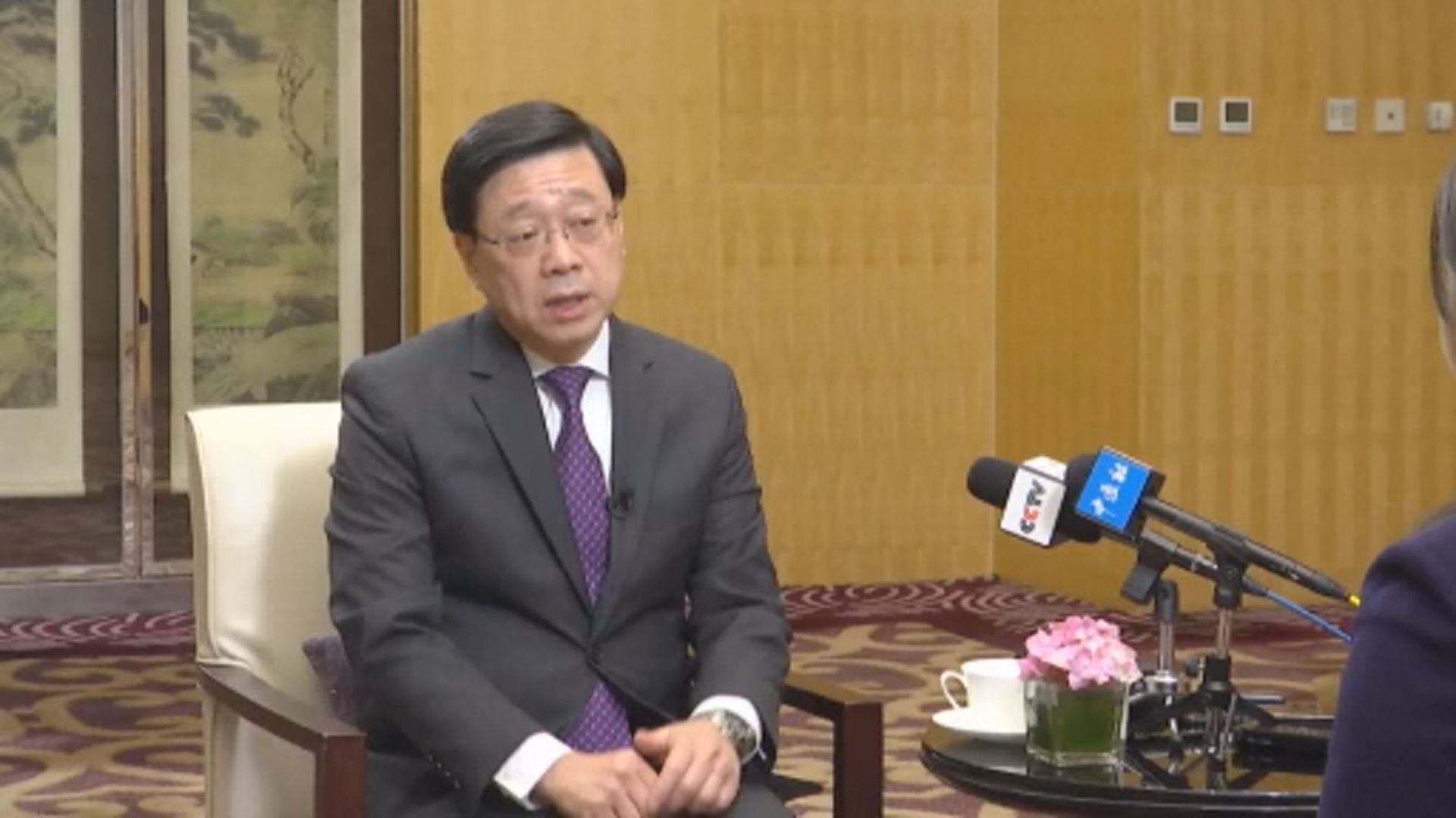 李家超稱香港要用好一國兩制貢獻國家
