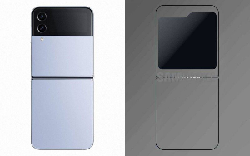 大型外屏採「文件夾」設計 ? 疑似 Galaxy Z Flip5 設計圖曝光