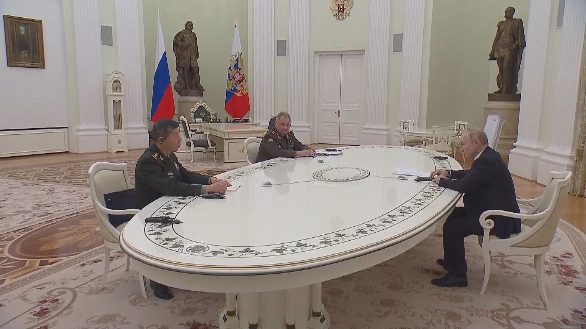 國防部長李尚福到訪莫斯科與普京會談