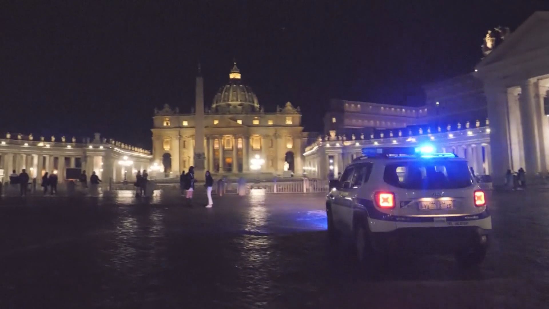 男子開車闖入梵蒂岡範圍最終被捕