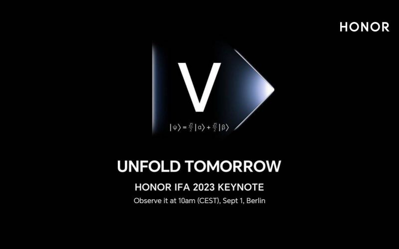 9 月 1 日 IFA 2023 開 Show！激輕薄摺屏 HONOR Magic V2 國際版來了