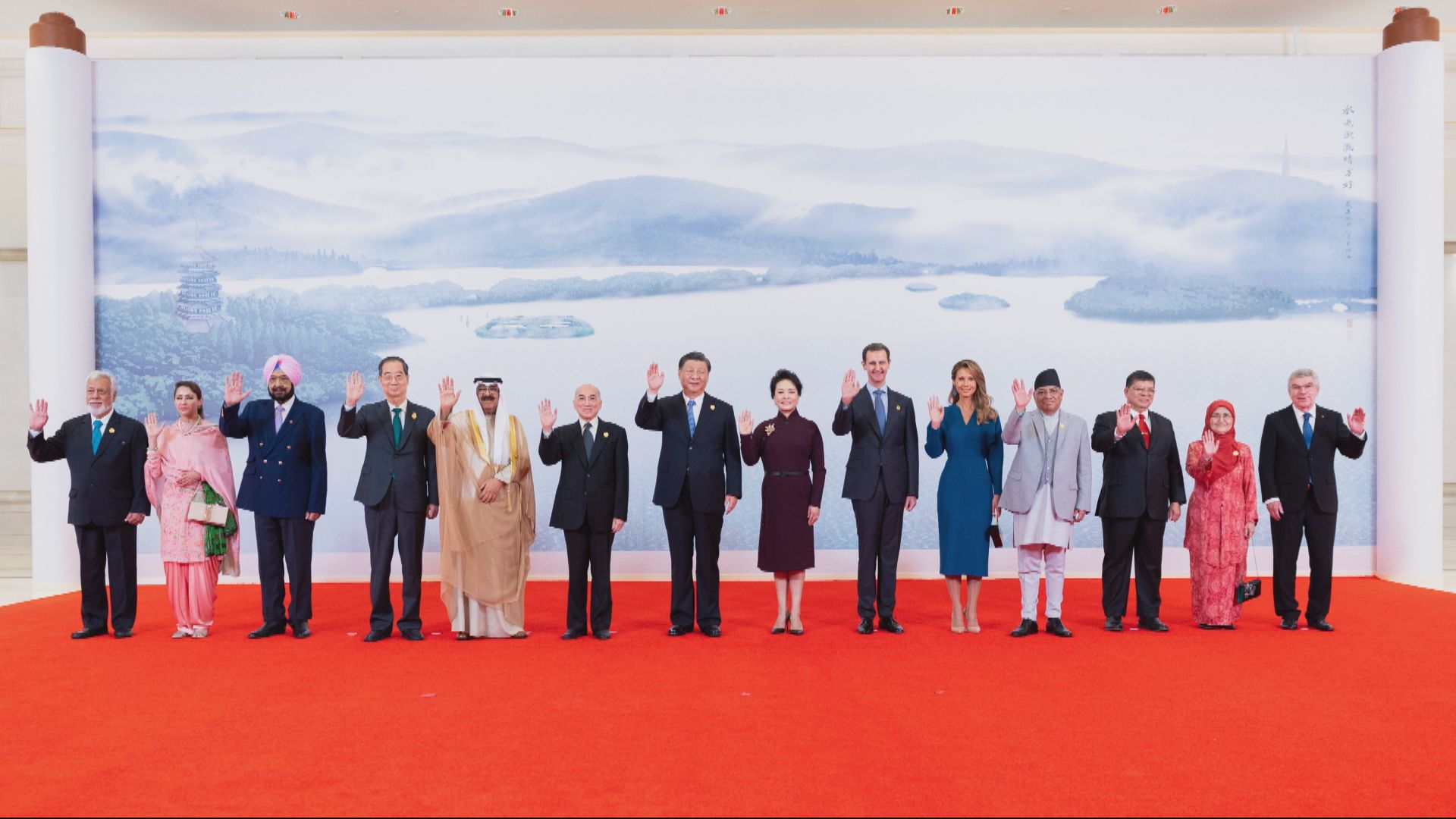 習近平設宴歡迎出席杭州亞運開幕儀式的外國領袖
