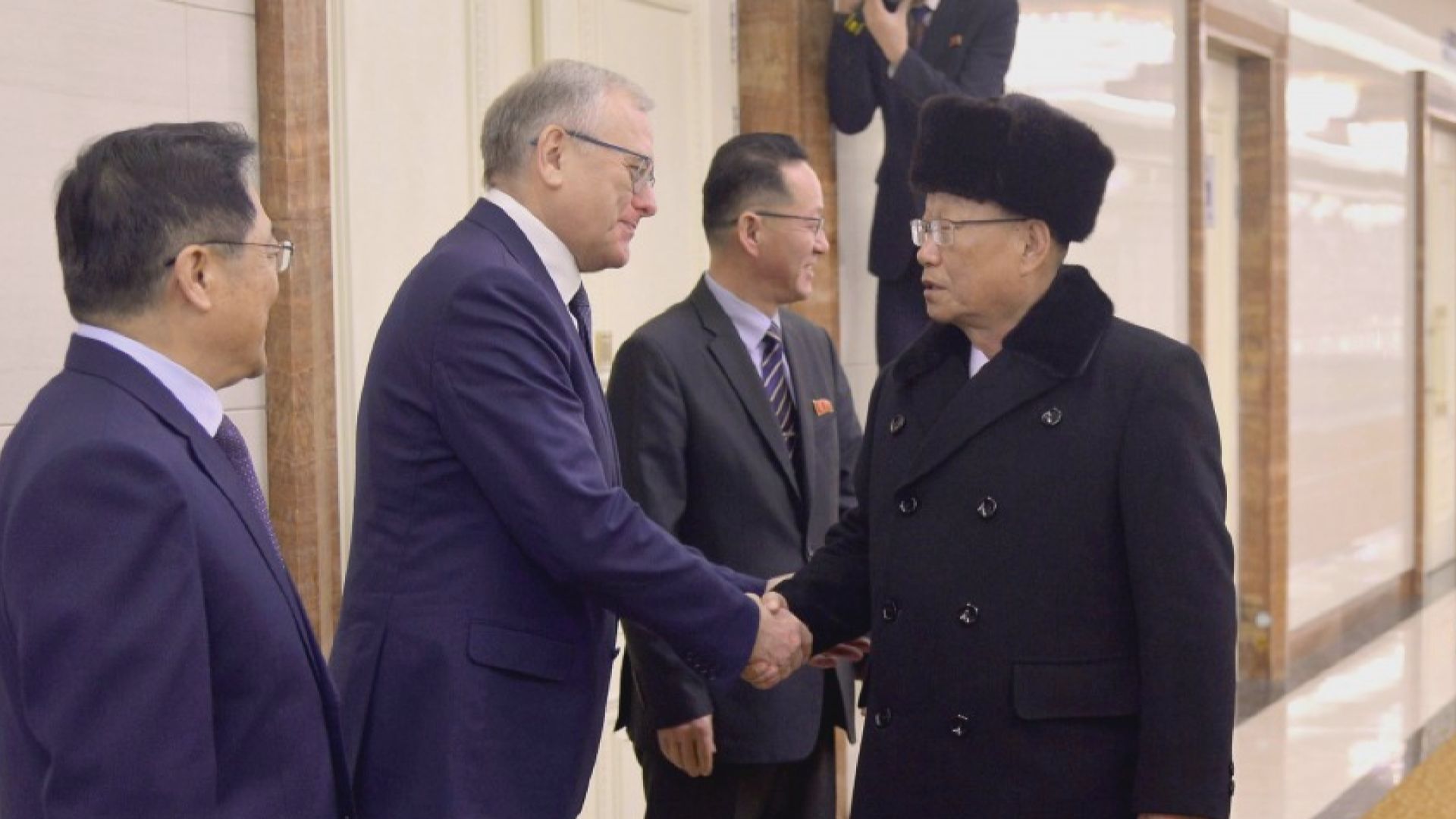 北韓勞動黨代表團訪問俄羅斯