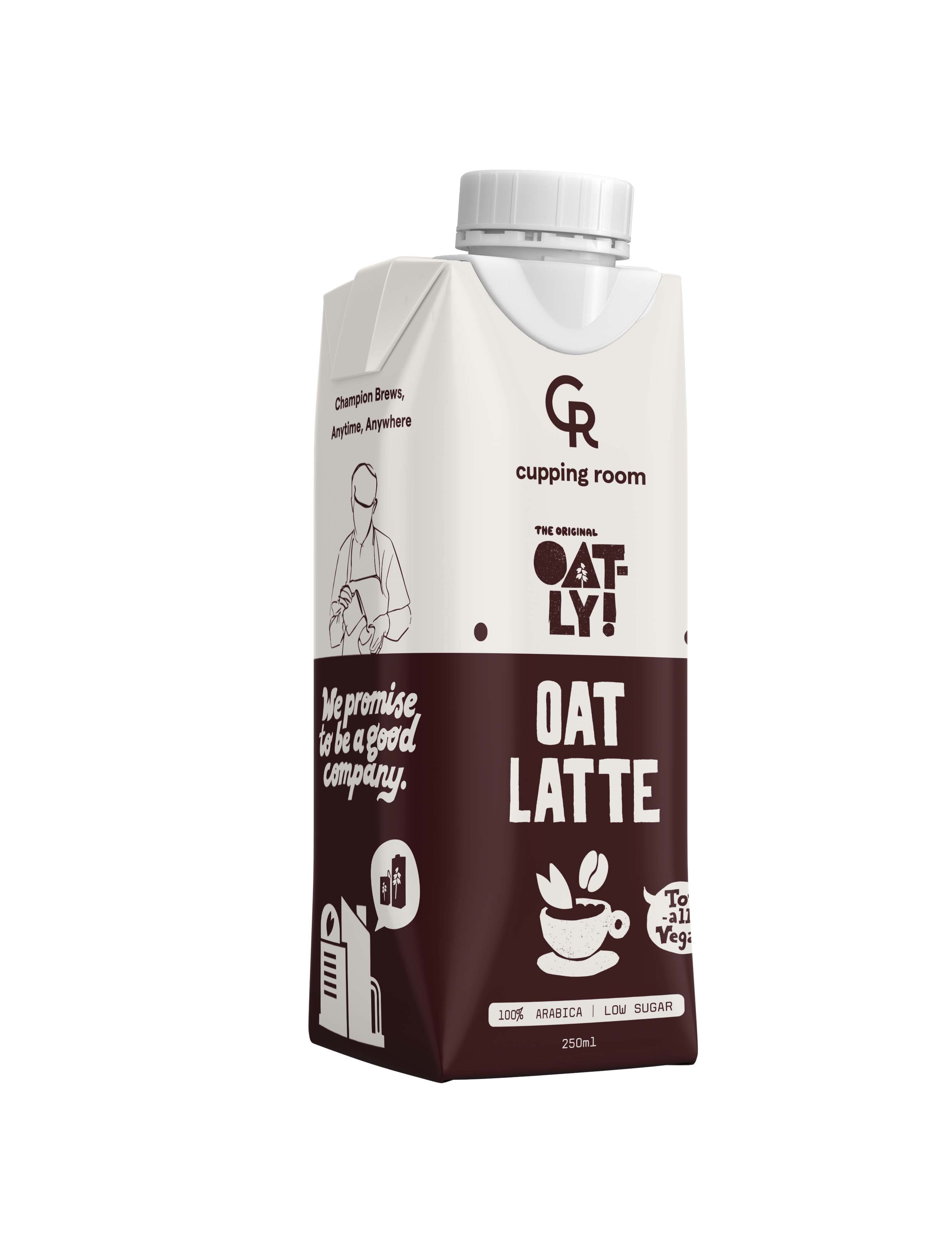 【植物奶咖啡】燕麥奶品牌Oatly聯乘咖啡店　新出即飲燕麥奶咖啡／選用100% Arabica阿拉比卡單品咖啡豆