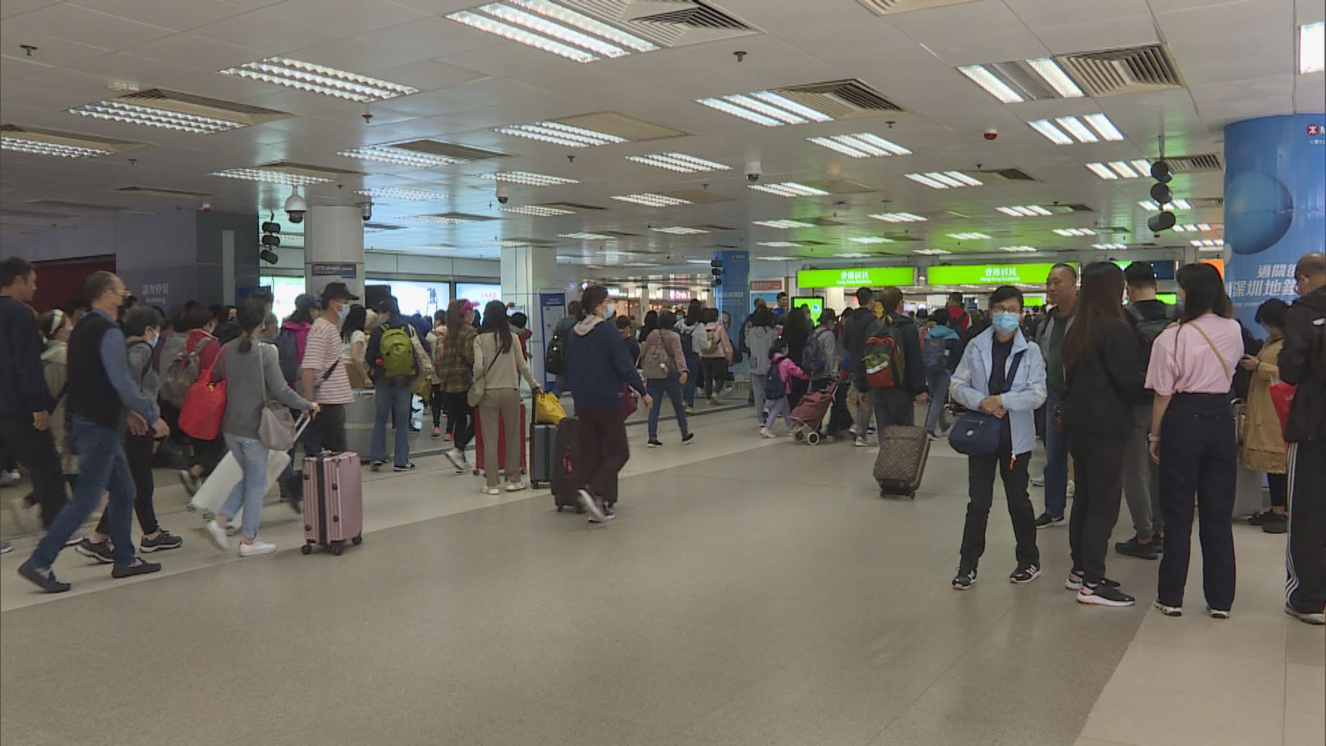 除夕夜羅湖口岸通關延長至凌晨2時　深圳灣24小時通關