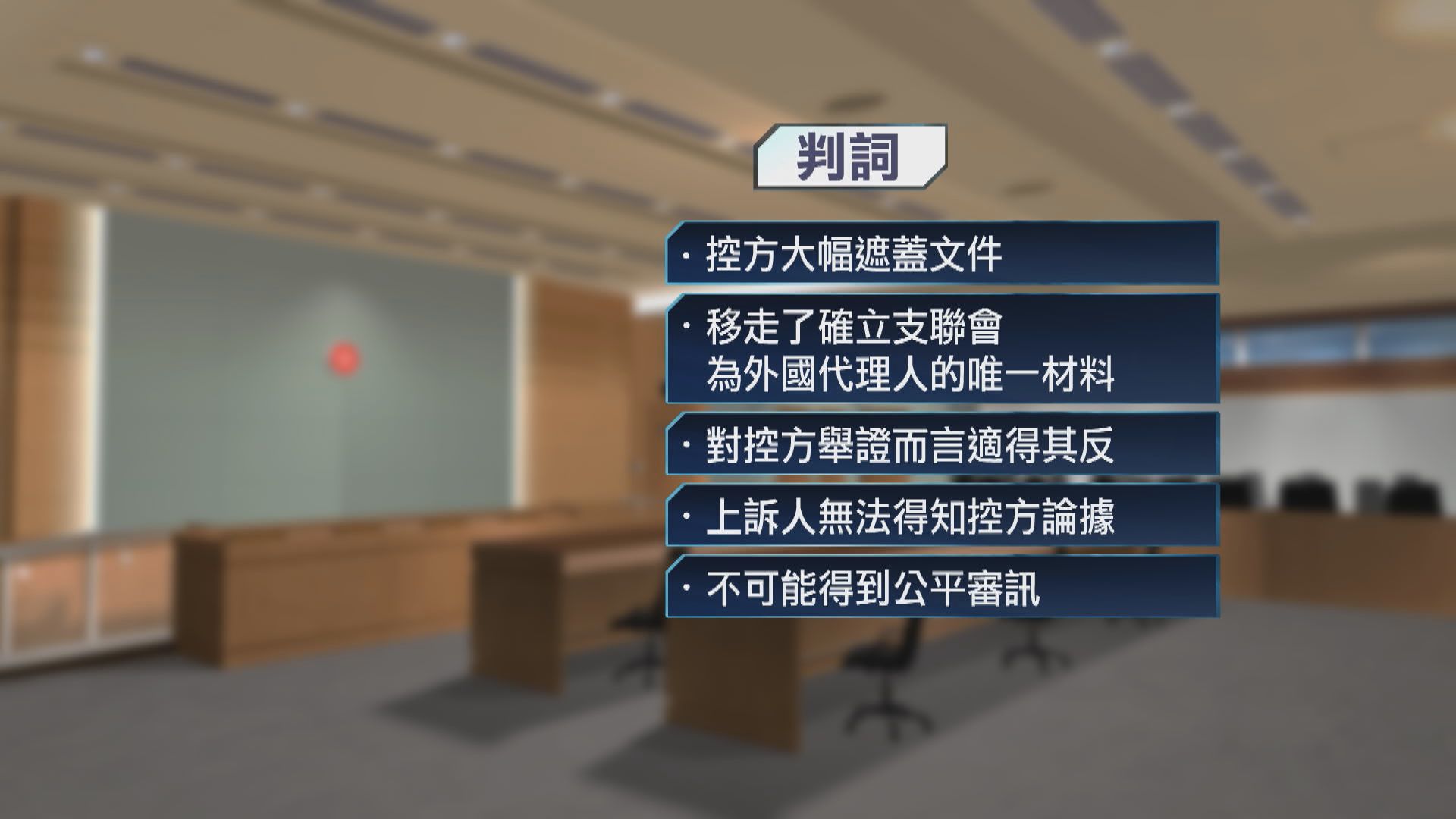 終院一致裁定支聯會拒交資料案上訴得直　控方遮原審文件對舉證適得其反 