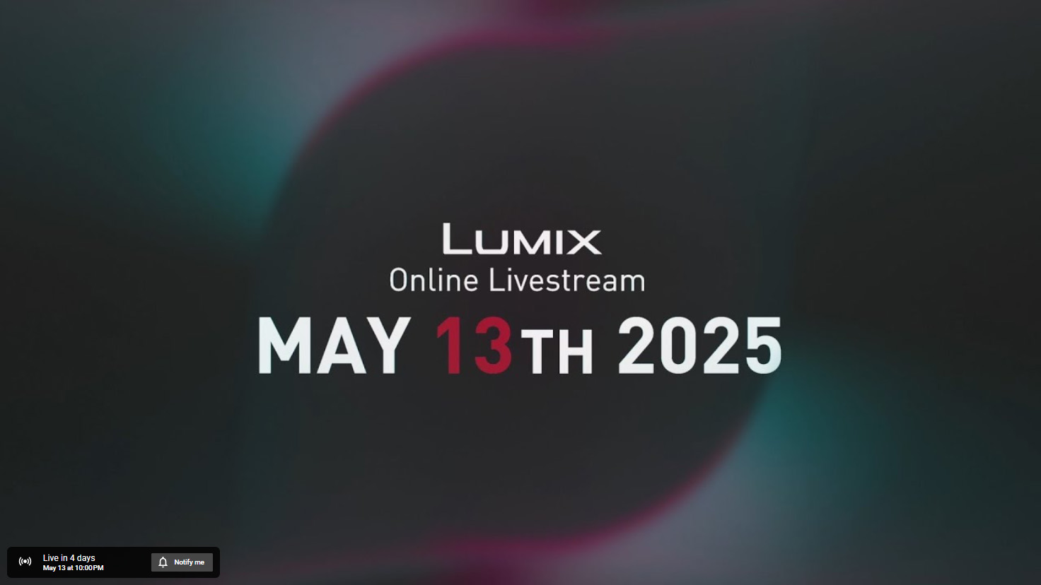 【群雄亂舞】又係5月13日！Panasonic LUMIX 預告當日舉行新品發布會　傳推兩機一鏡：LUMIX S1 II、S1 IIE、Lumix S 24-60mm F2.8