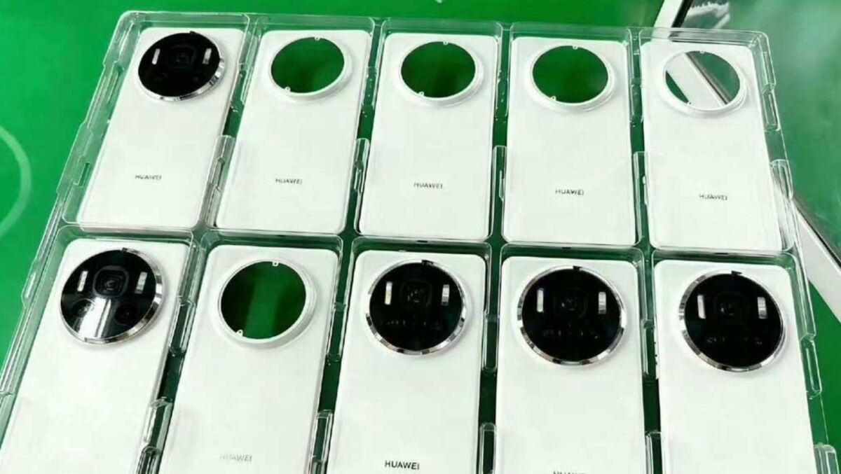 HUAWEI Mate 80 系列實機蓋板曝光! 三角三鏡及雙閃光燈造型成焦點?