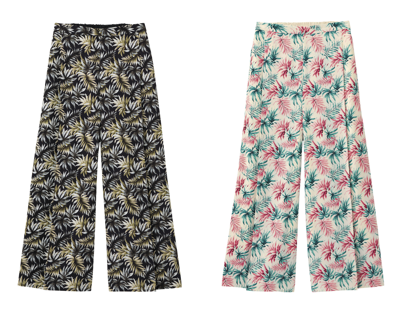 Relaxed Palazzo Pants (Tropical) $179