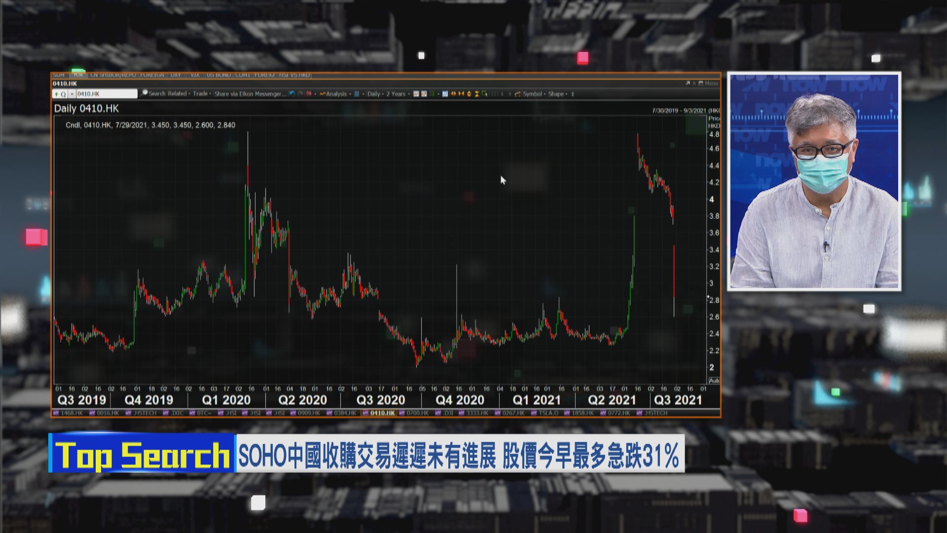 【財經TOP SEARCH】黑石收購SOHO中國又撻Q?