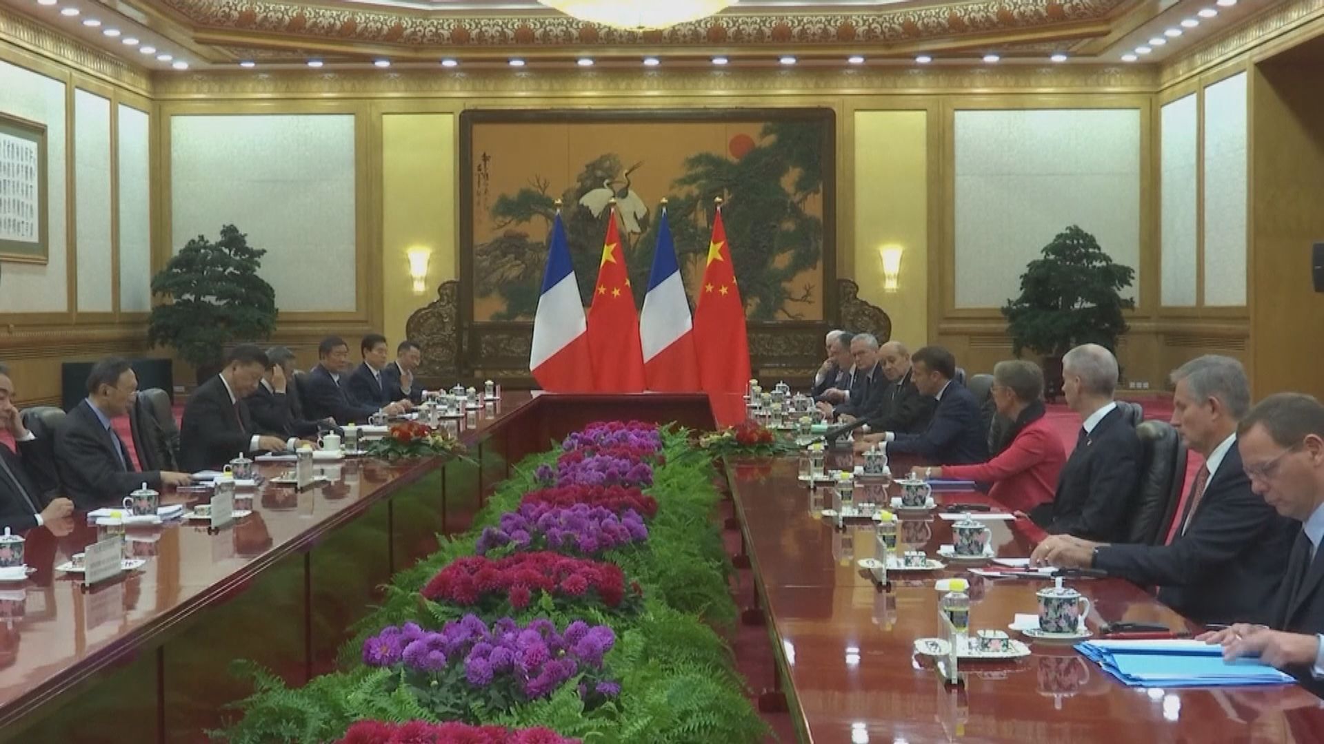 【法總統訪華】中法兩國據報簽150億美元合約