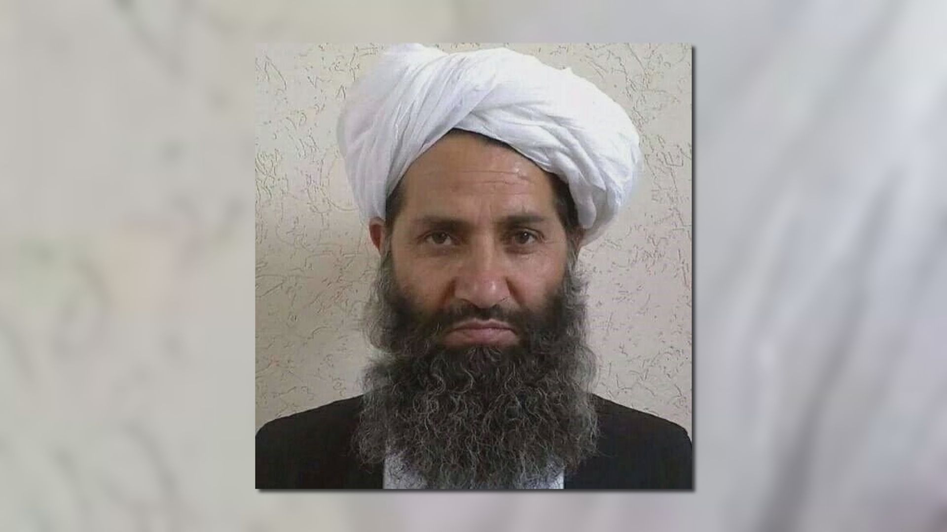 阿富汗塔利班最高領導人阿洪扎達公開露面