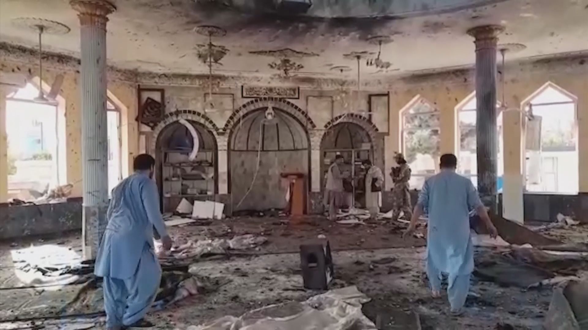 阿富汗清真寺炸彈襲擊　伊斯蘭國認責