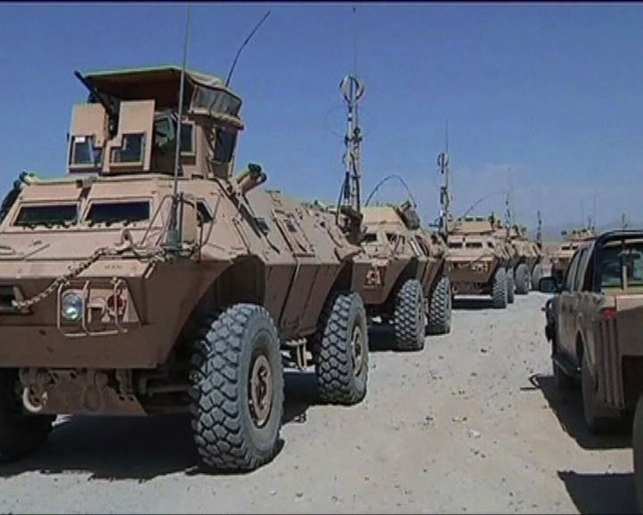 
阿富汗政府軍與塔利班戰鬥持續