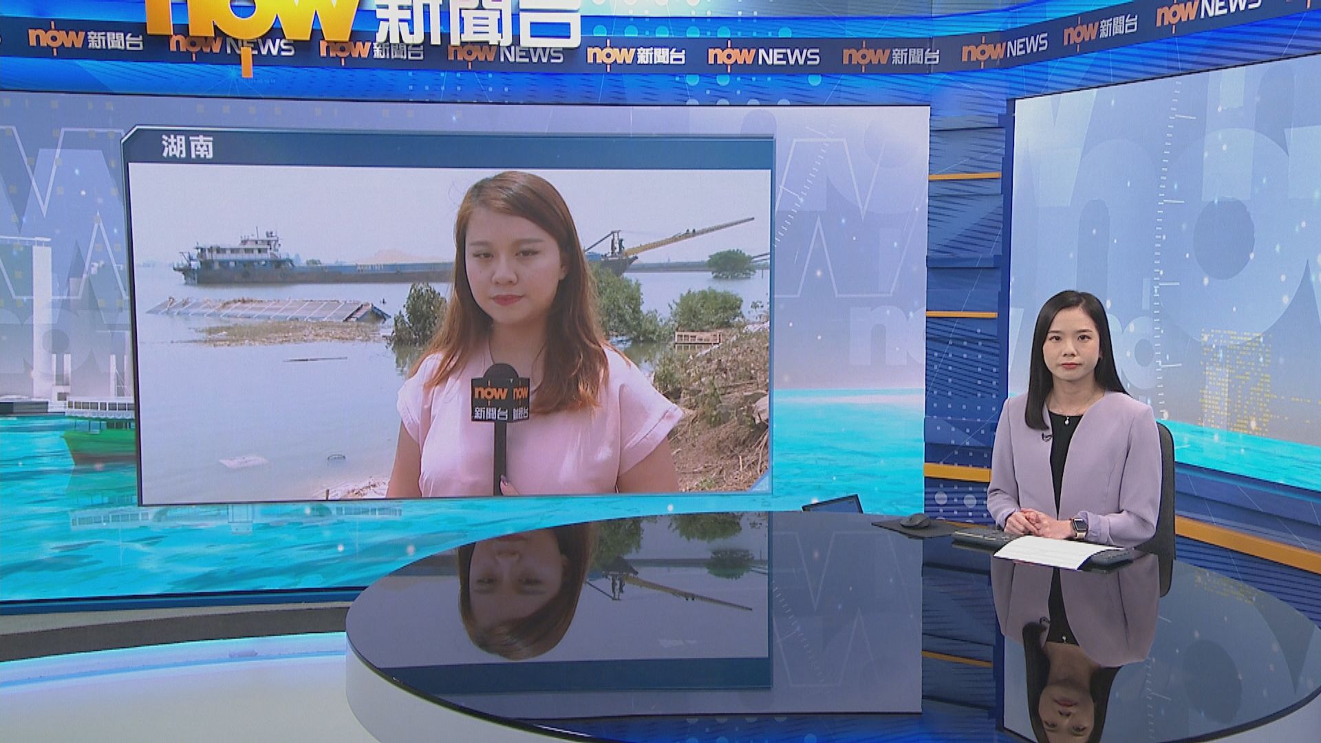 【記者直擊】湖南錢團間堤水深超過4米 民房幾被淹沒如同澤國