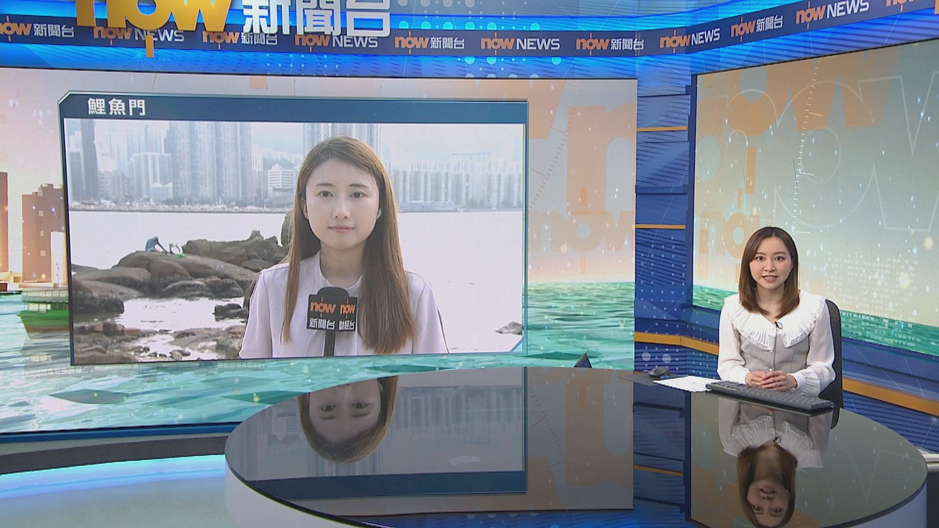 記者直擊｜鯉魚門海浪與平日相若　市民如常釣魚活動