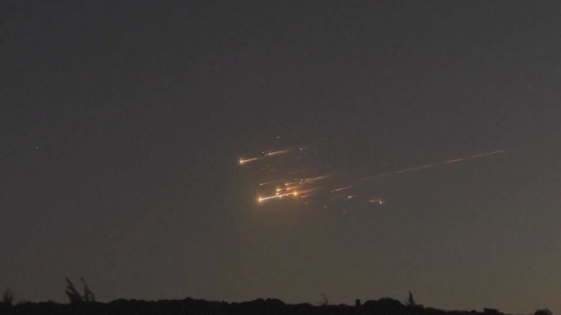 【原片】SpaceX試射火箭「星艦」失敗　半空爆炸