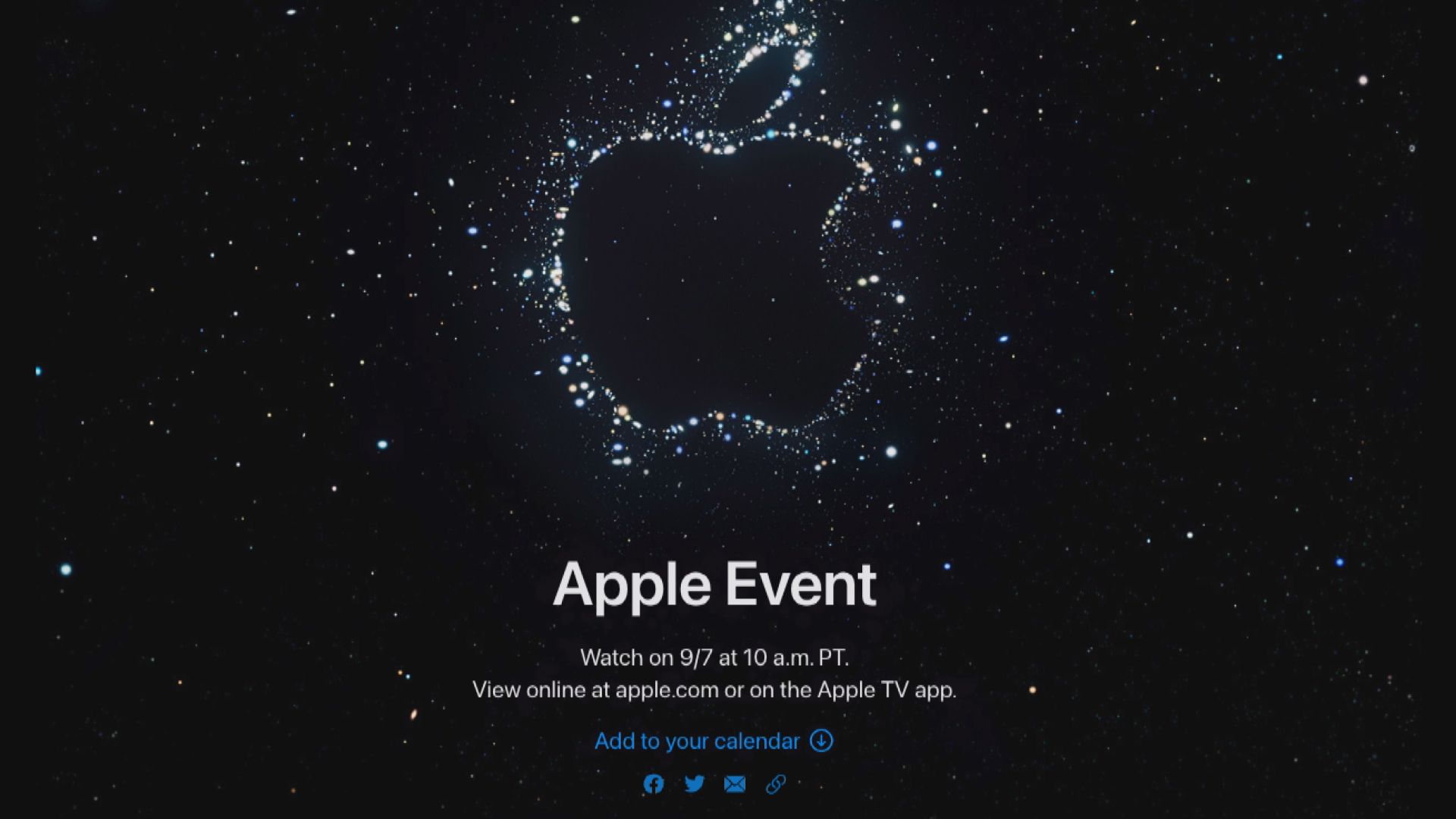 蘋果9月7日舉行發布會　預料新iPhone登場