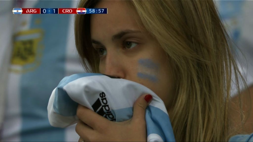 球迷對阿根廷表現感失望