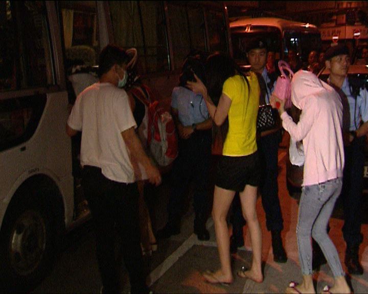 
警方破黑幫賣淫組織拘35人