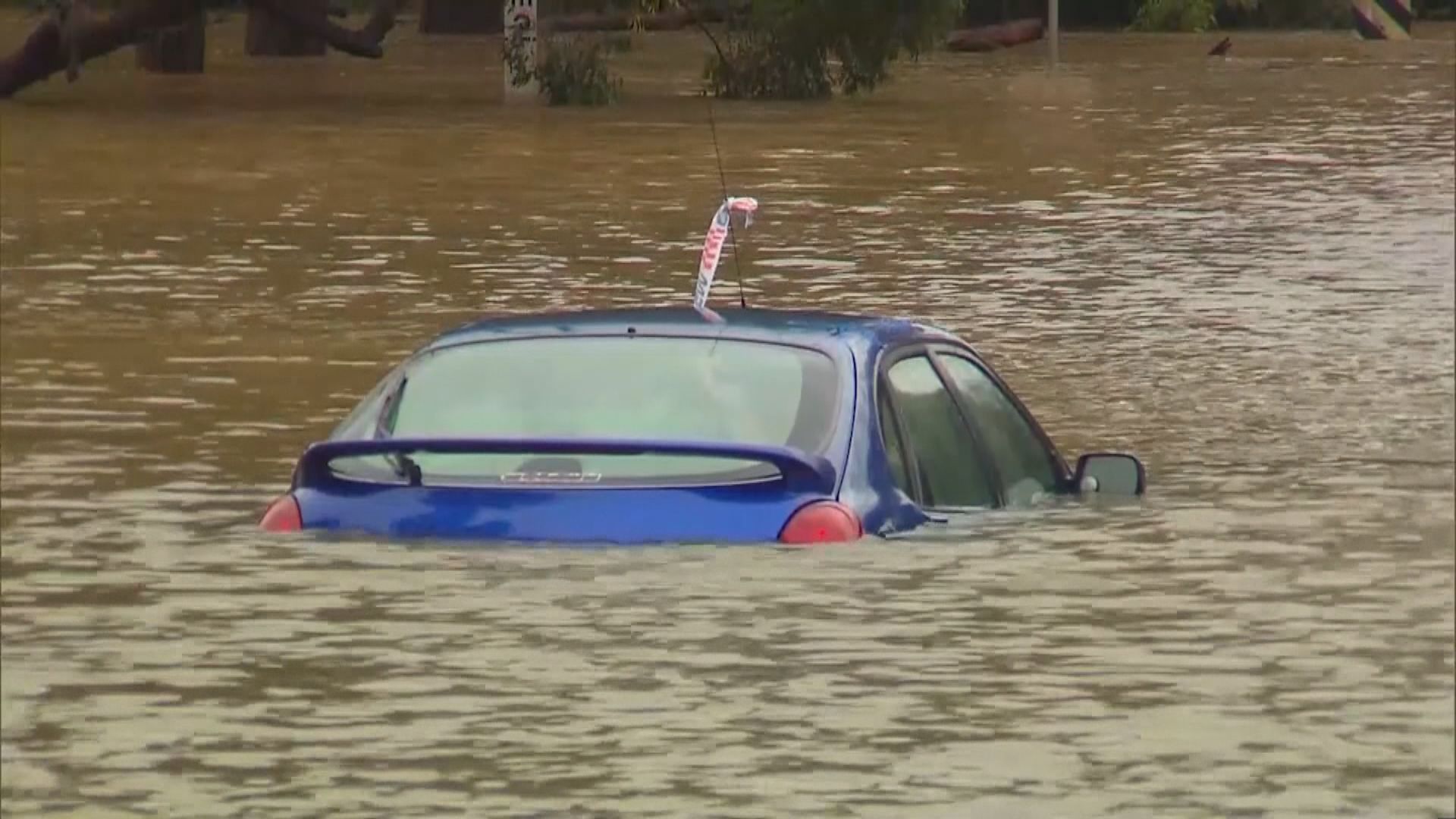 澳洲東南部暴雨持續　悉尼3.2萬人受洪水威脅要撤離