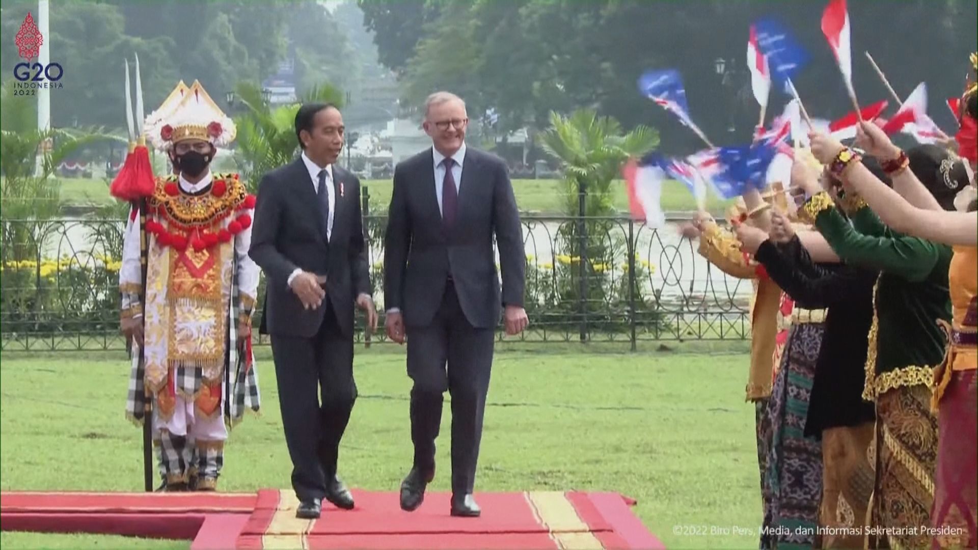 澳洲總理阿爾巴內塞出訪印尼